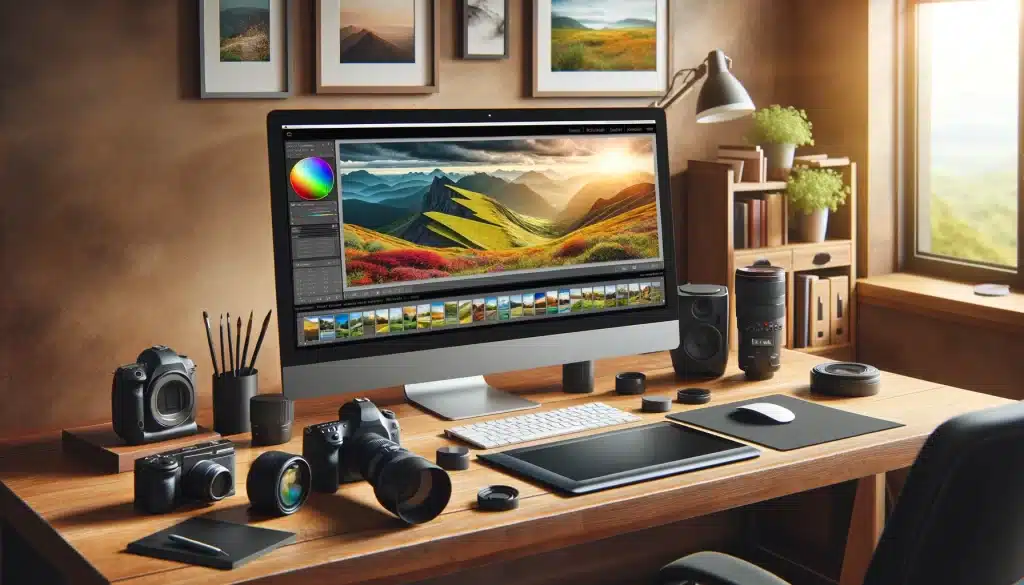 Expert Photographer's Editing Suite: A Blend of Technology and Creativity