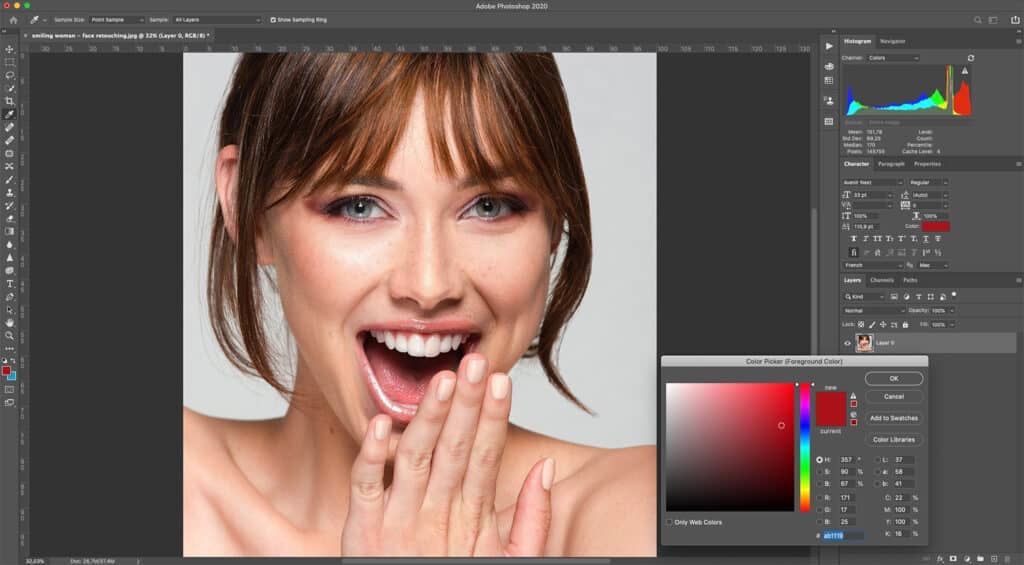 Photoshop Skin Retouching - Lightroom Photoshop Tutorials