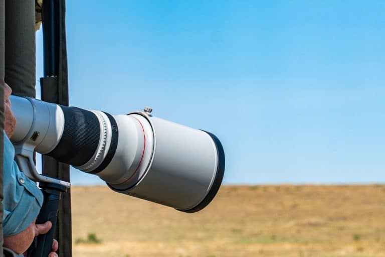 Telephoto landscape lens