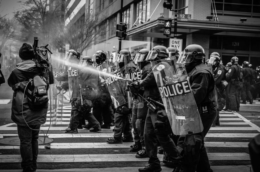 Police Riot photojournalism