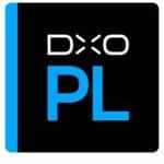 Logo of DxO PhotoLab, professional photo editing software.