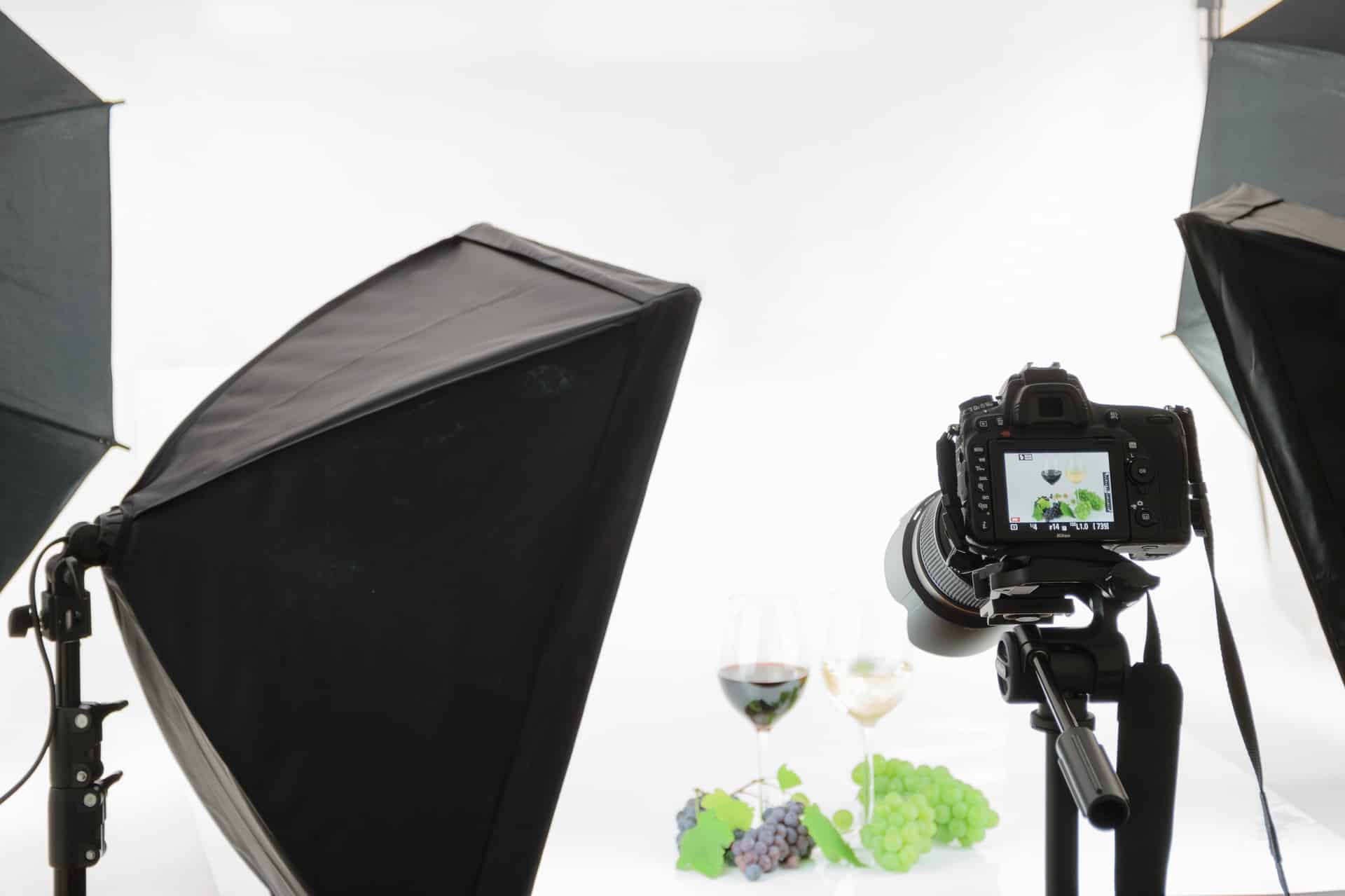 Setup for 360 product photography