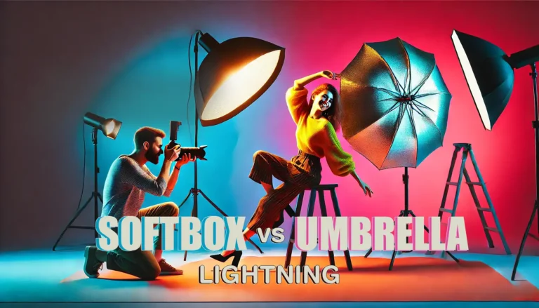 Comparison of Soft illumination and diffused lighting setups in photography, showcasing their unique features and applications