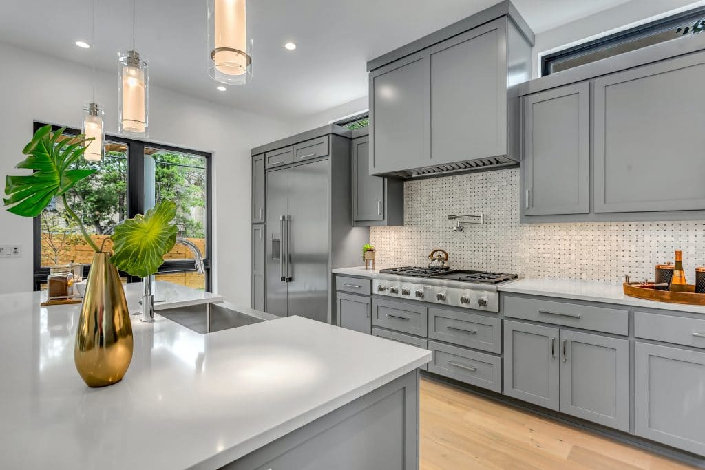 Real estate photography of a kitchen