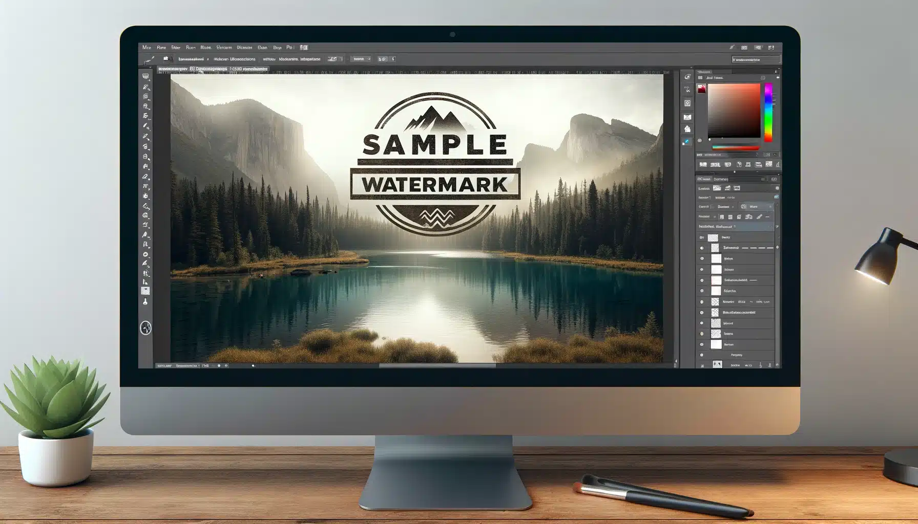 How to Add a Watermark to a Photo Using Photoshop and Lightroom