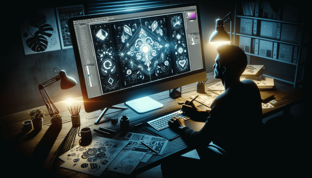how to add a picture in a shape in photoshop