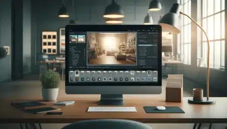 Photo editing workspace showing the process of installing Lightroom presets