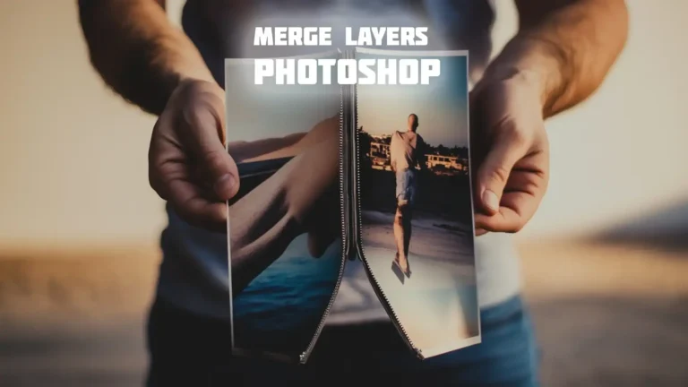 Flatten sheets in Ps - FAQ section image on combining surfaces in Adobe Ps