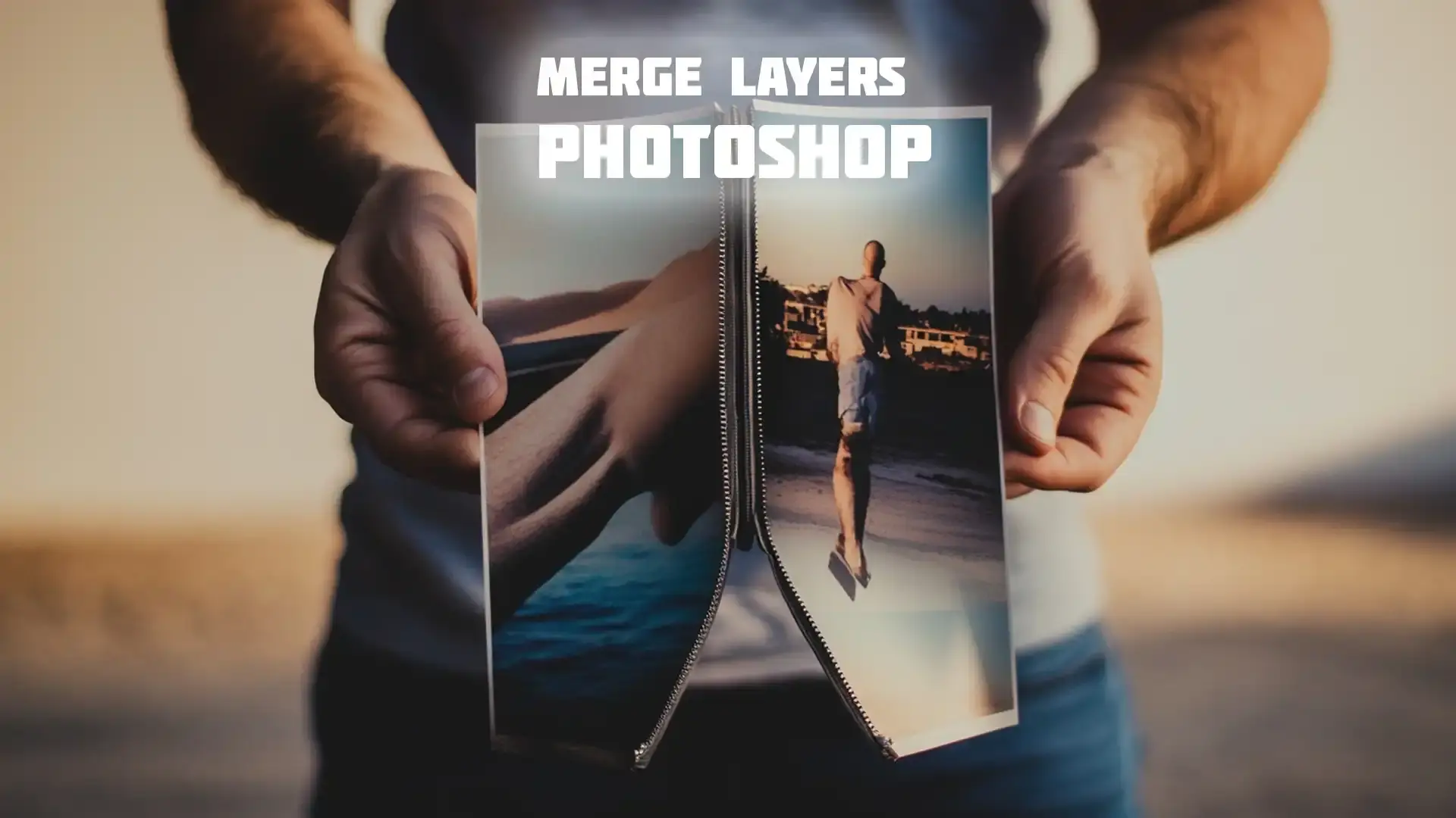 Flatten sheets in Ps - FAQ section image on combining surfaces in Adobe Ps