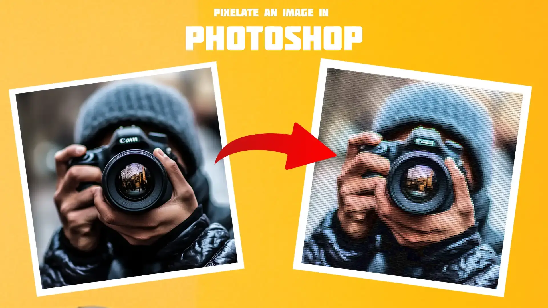 Blur an image in Ps - FAQ section with answers about mosaic techniques