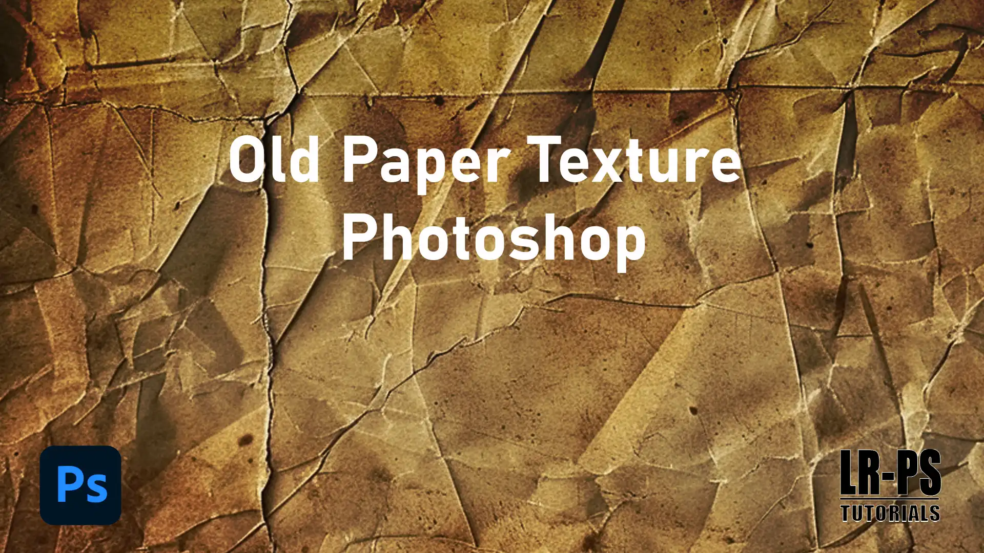 Detailed old paper texture with a crumpled, aged appearance