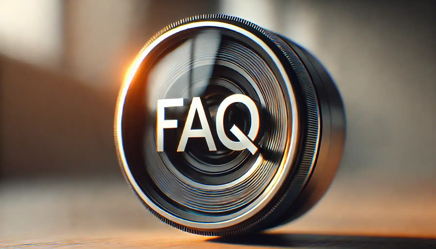 FAQ image related to creating bokeh effect in Lightroom