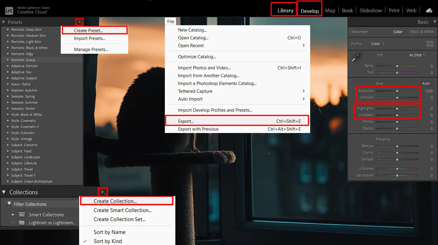 Organizing and Refining Photos in LR