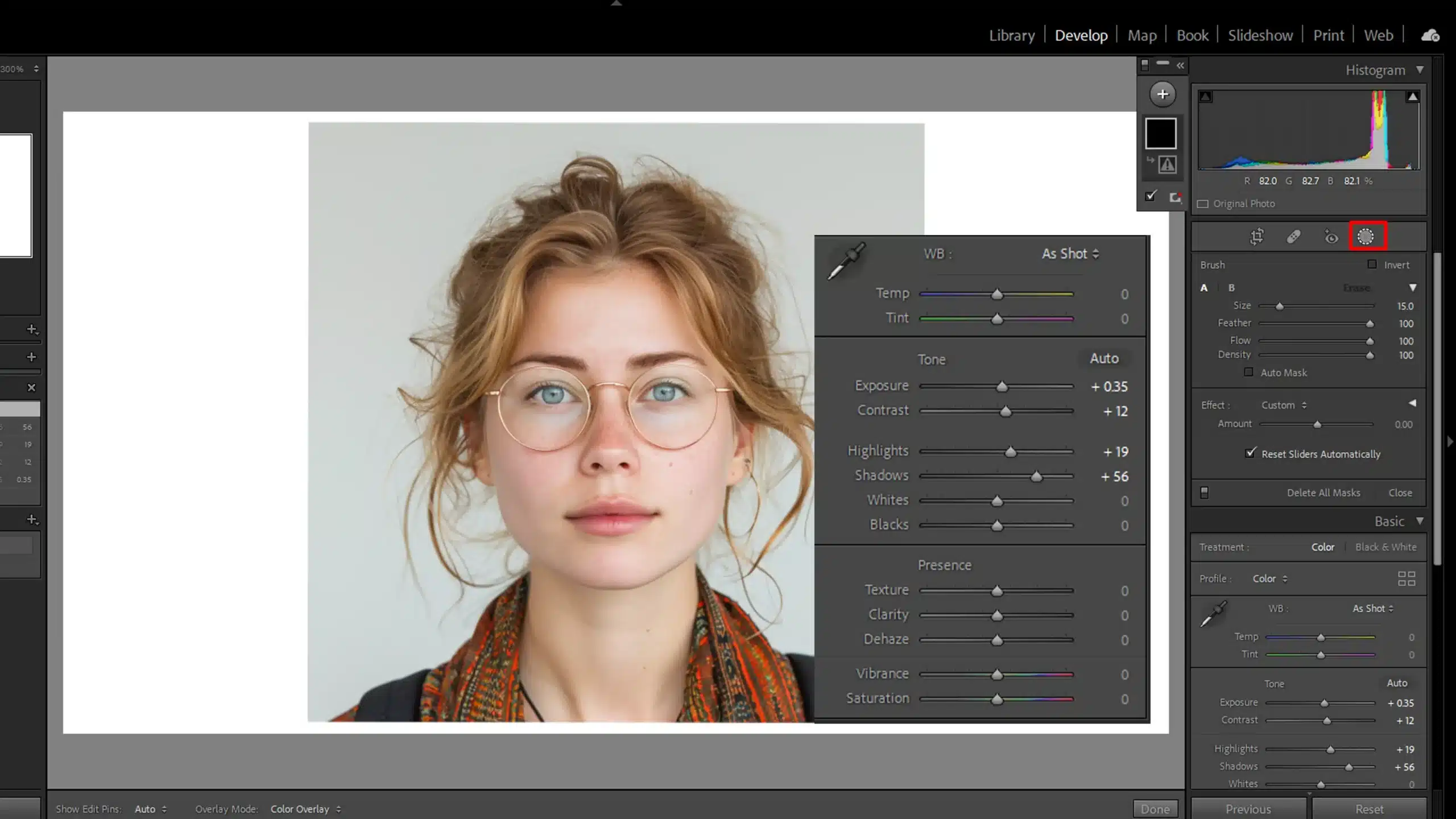 Lighting and background tips for passport photos