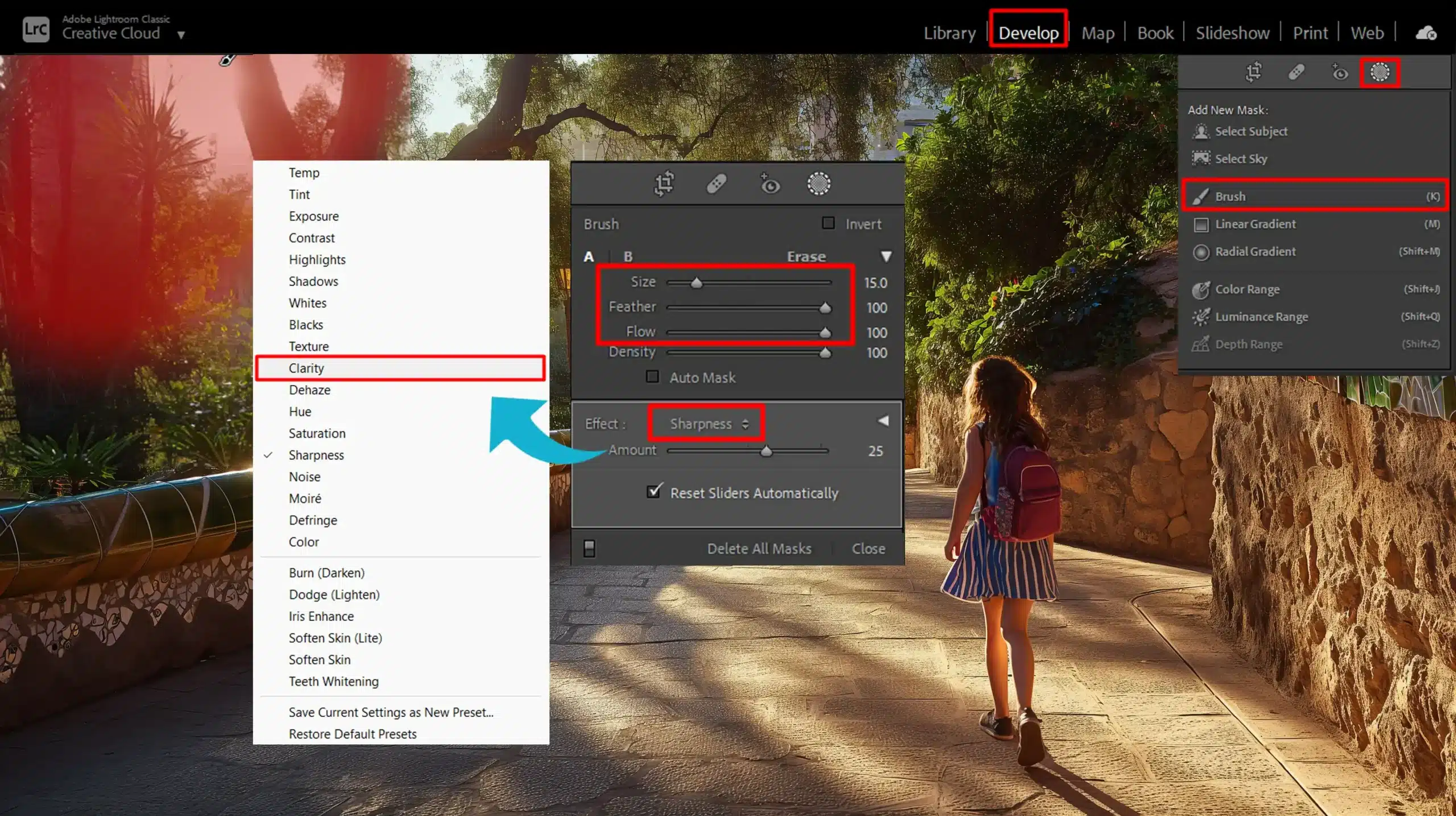 Quick guide to creating bokeh effect in Lightroom