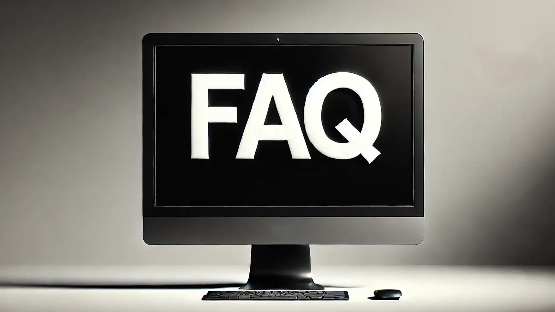 FAQ picture for how to convert black and white images.
