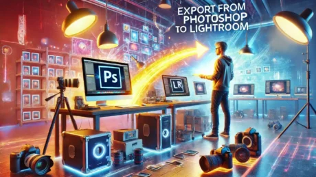 Learn how to export images from Photoshop to Lightroom, with step-by-step instructions that simplify the workflow for photographers.