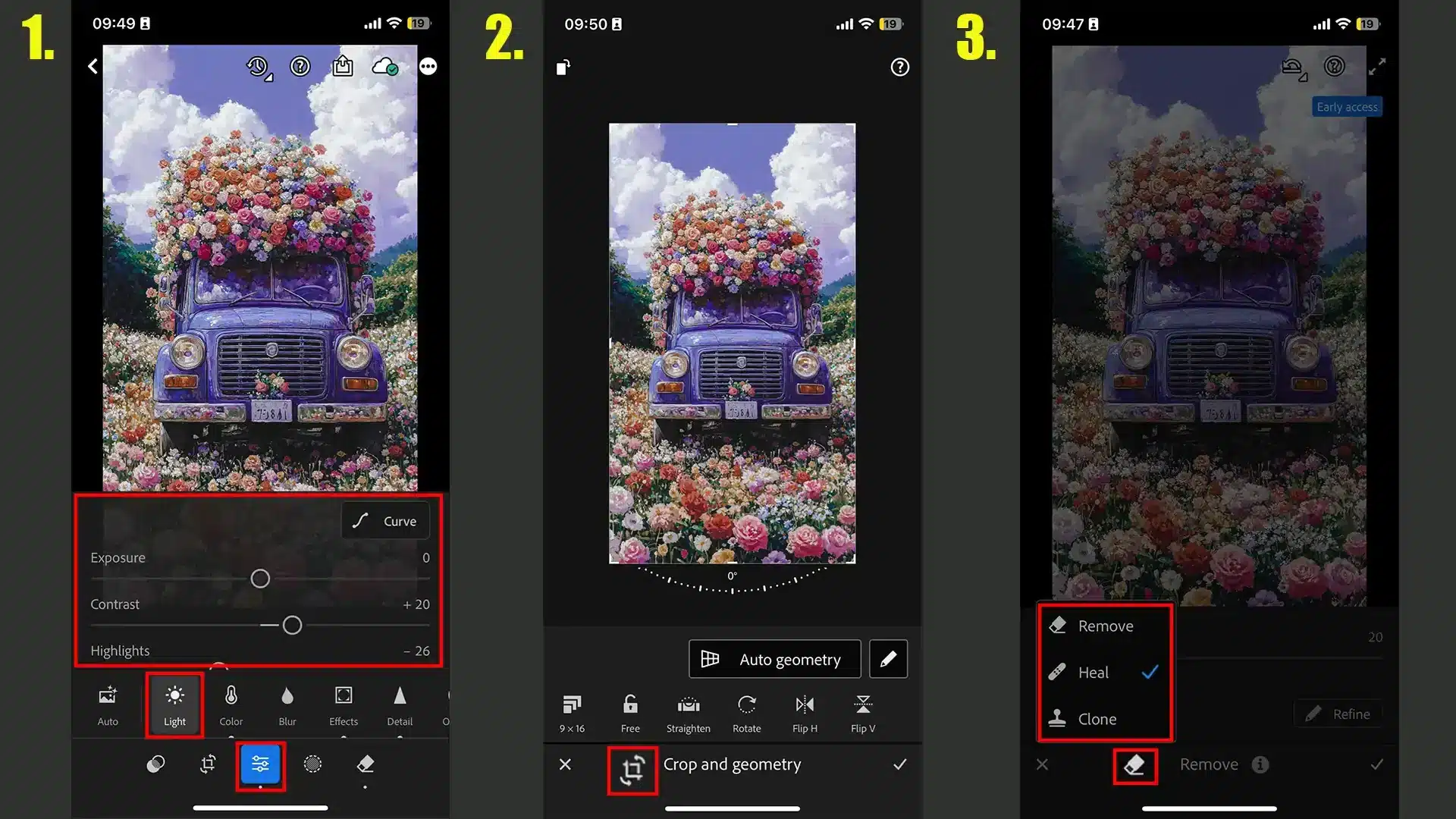 Advanced tips for using Lightroom Mobile
