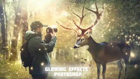Radiant enhancements Ps - FAQ section image with answers about creating luminescent filters