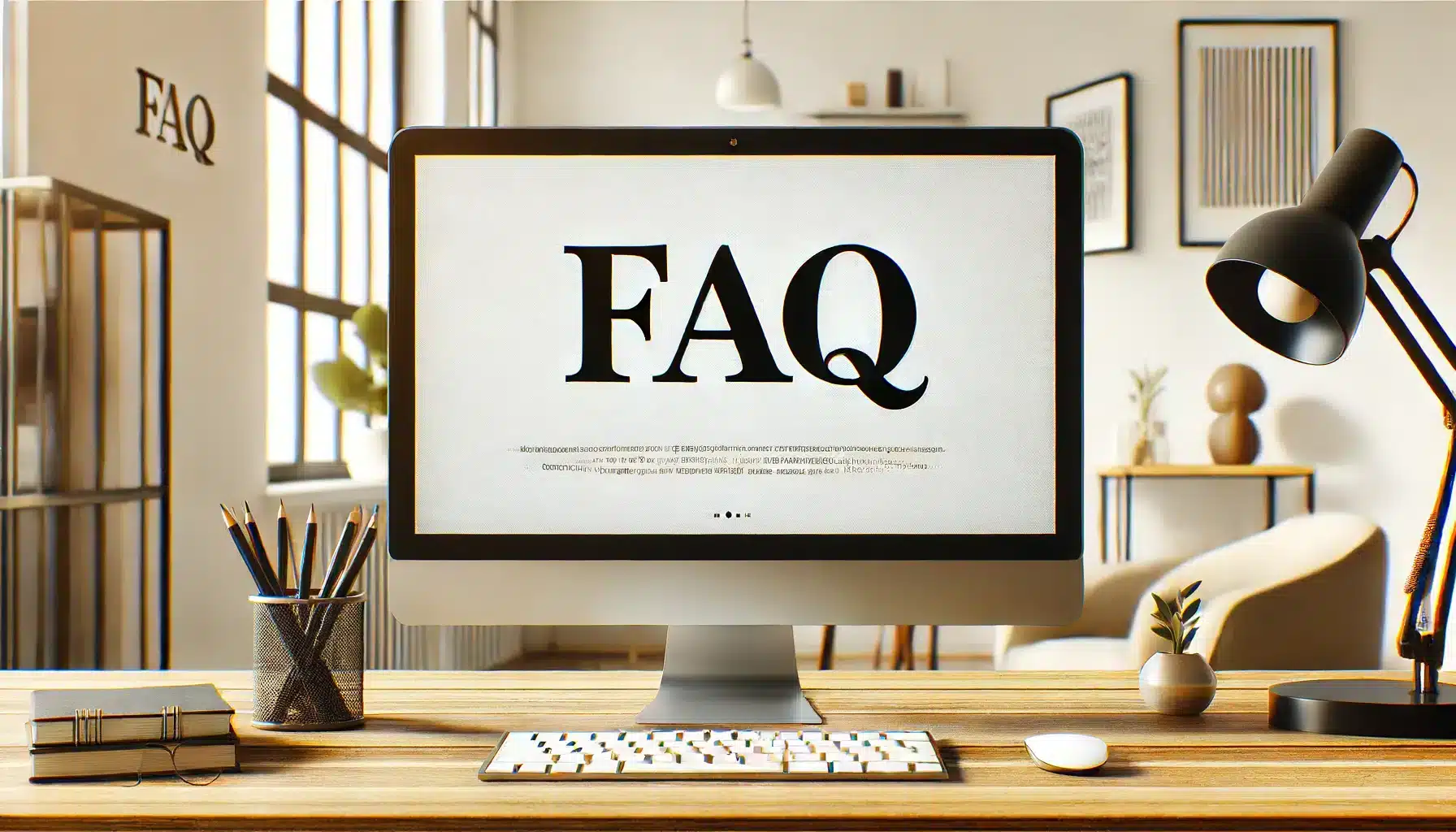 FAQ image for editing typography in phoro editing software