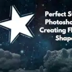 Image showing a star and Photoshop logo with the text “Perfect Star in Photoshop for Creating Flawless Shapes.