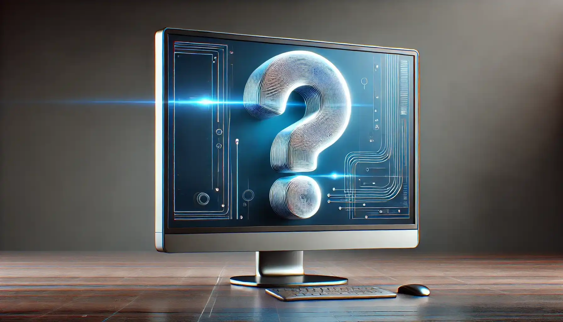 FAQ image about Ps sample displayed on a computer screen