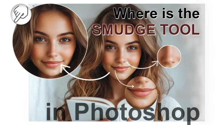 Smudge tool location in Ps tutorial for blending colors and textures