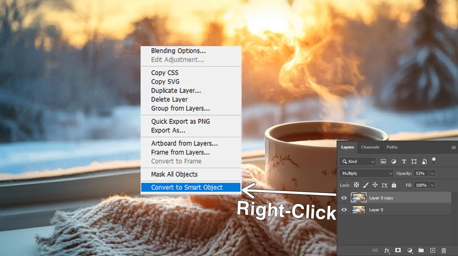 Smart Objects in Ps allow non-destructive editing and maintain image quality