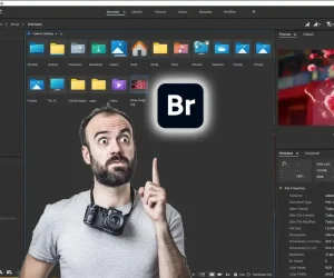 Adobe Bridge interface overview for digital asset management